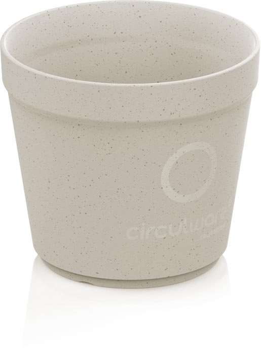 Conpax Circulware beker, 200 ml, PP, beige, pak van 36 stuks afbeelding