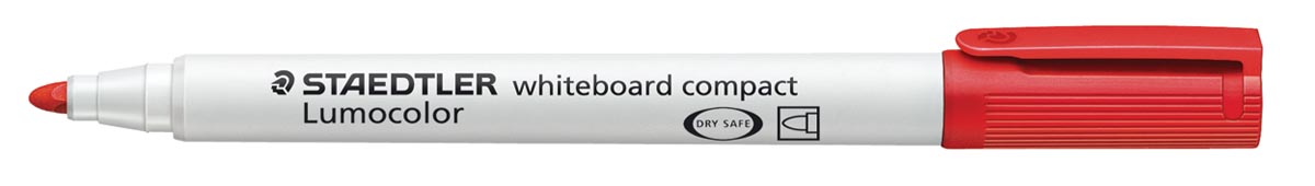 Staedtler whiteboardmarker Lumocolor Compact rood afbeelding