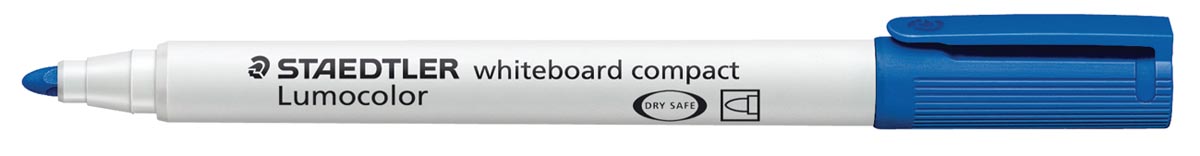 Staedtler whiteboardmarker Lumocolor Compact blauw afbeelding