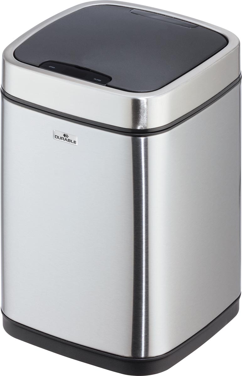 Durable afvalbak met sensor, inhoud 6 liter