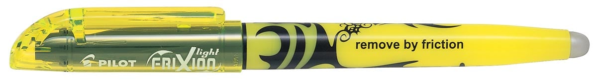 Pilot markeerstift Frixion Light geel afbeelding