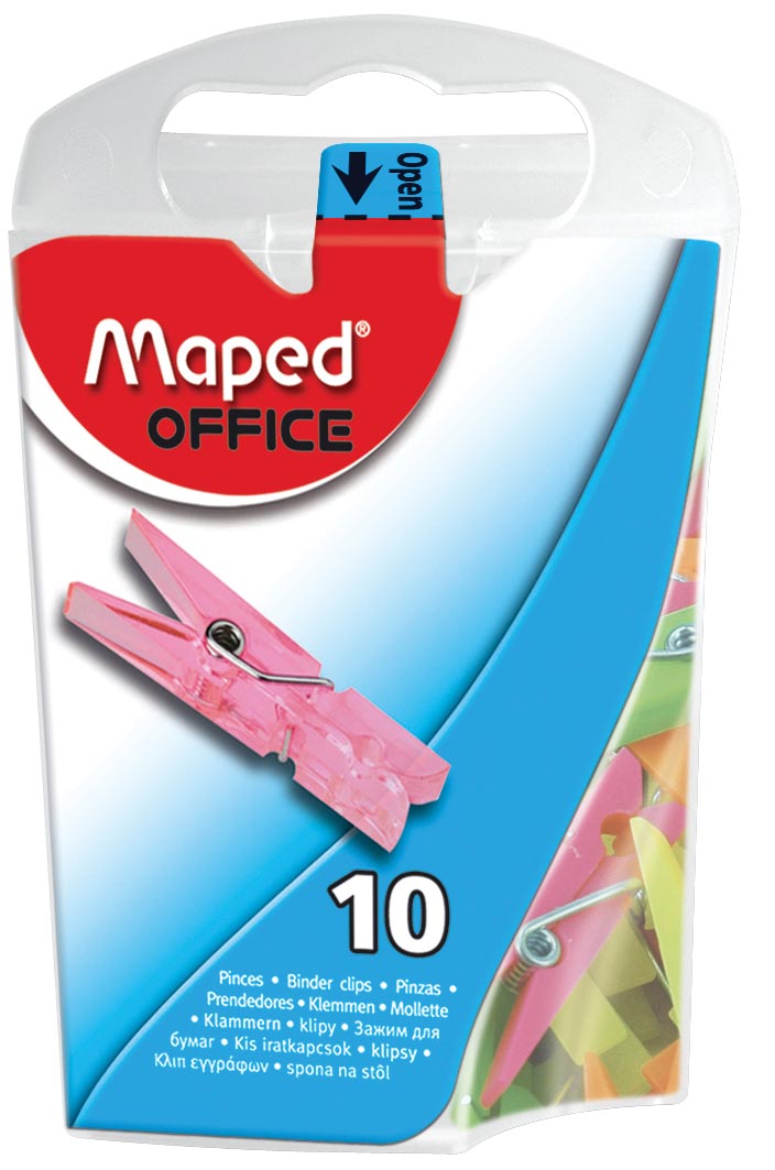 Maped Mini Wasknijper Doos Met 10 Stuks huismerk kopen in de aanbieding
