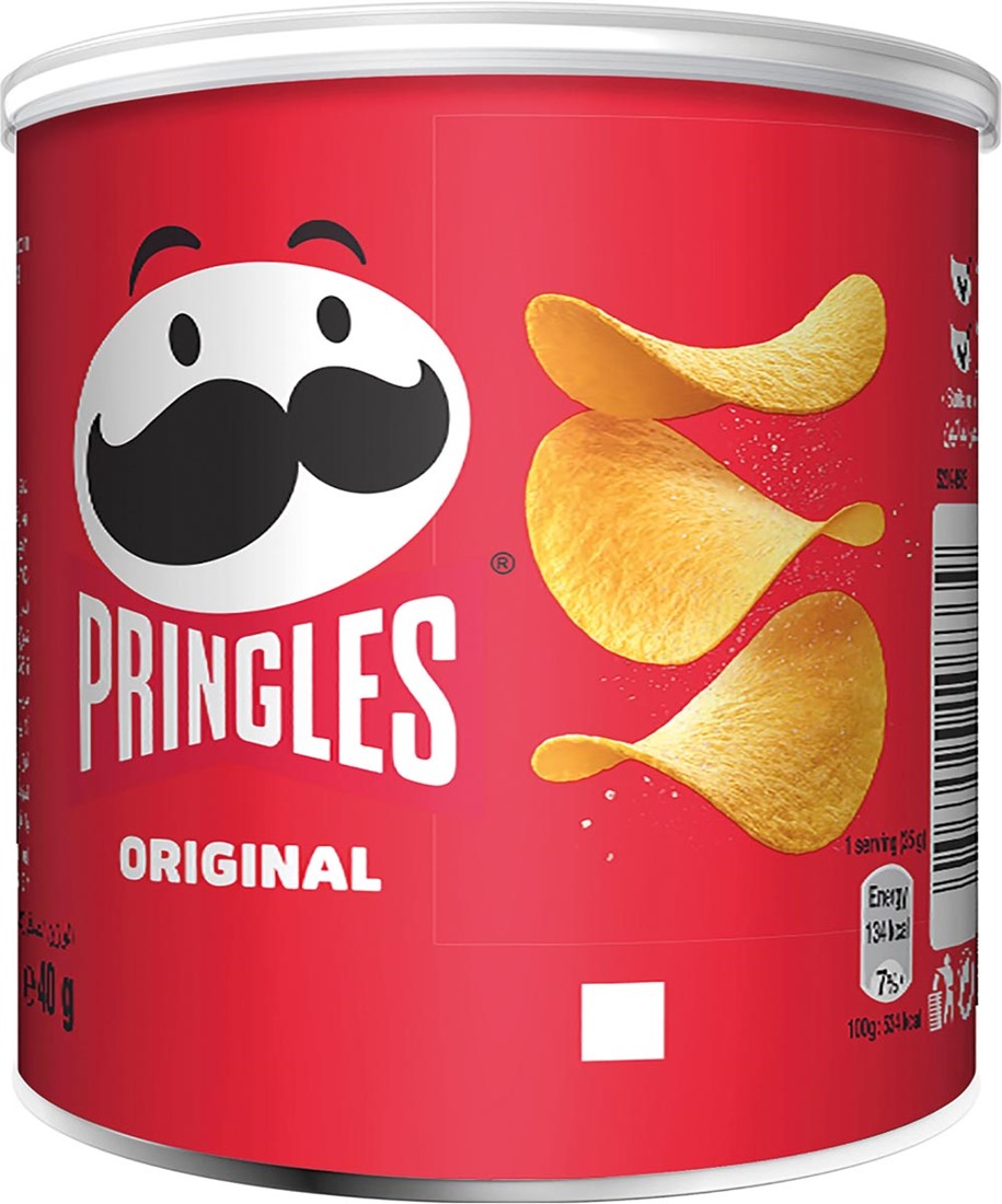 Pringles chips, 40g, original bij VindiQ Office