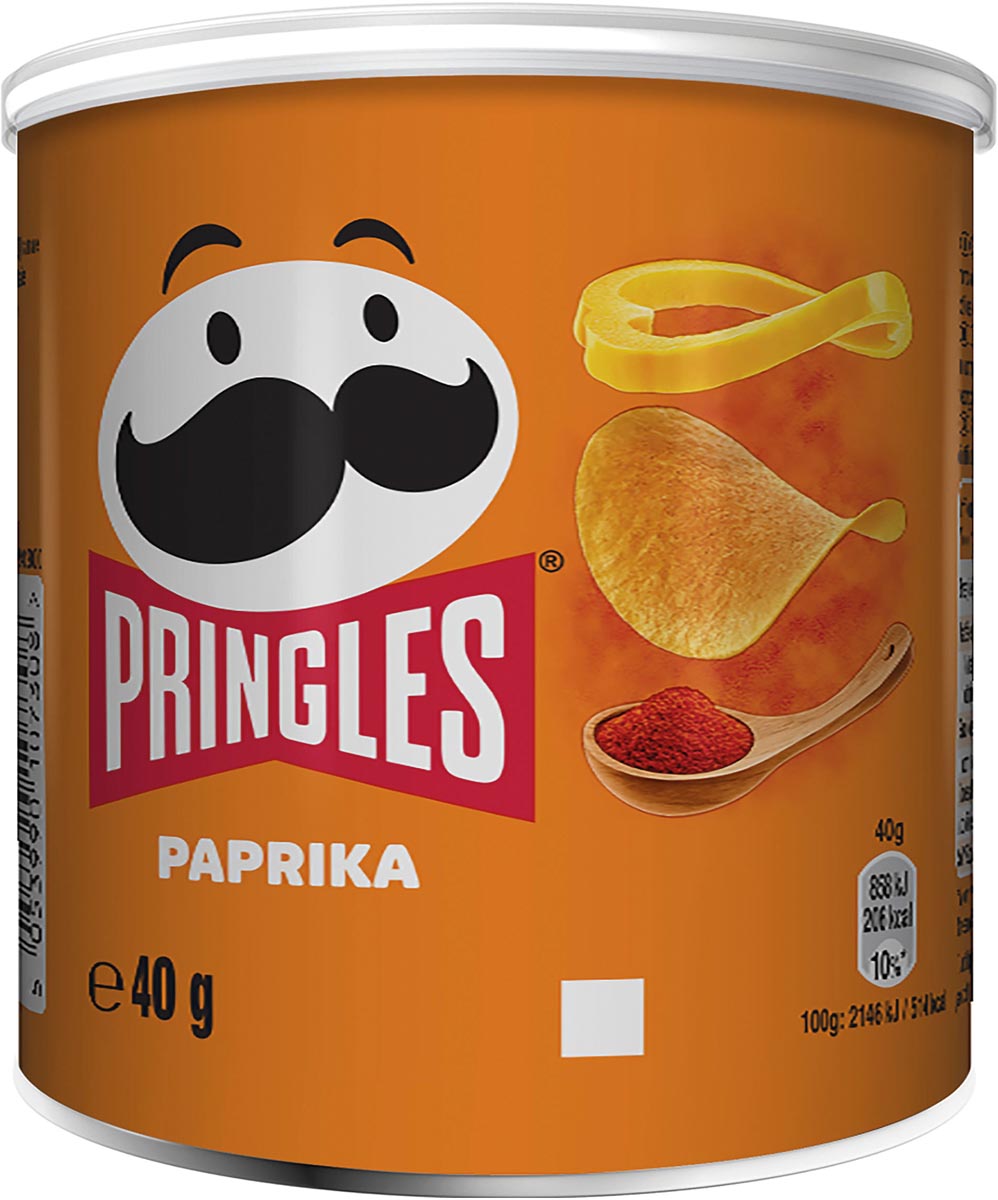 Pringles chips, 40g, paprika afbeelding
