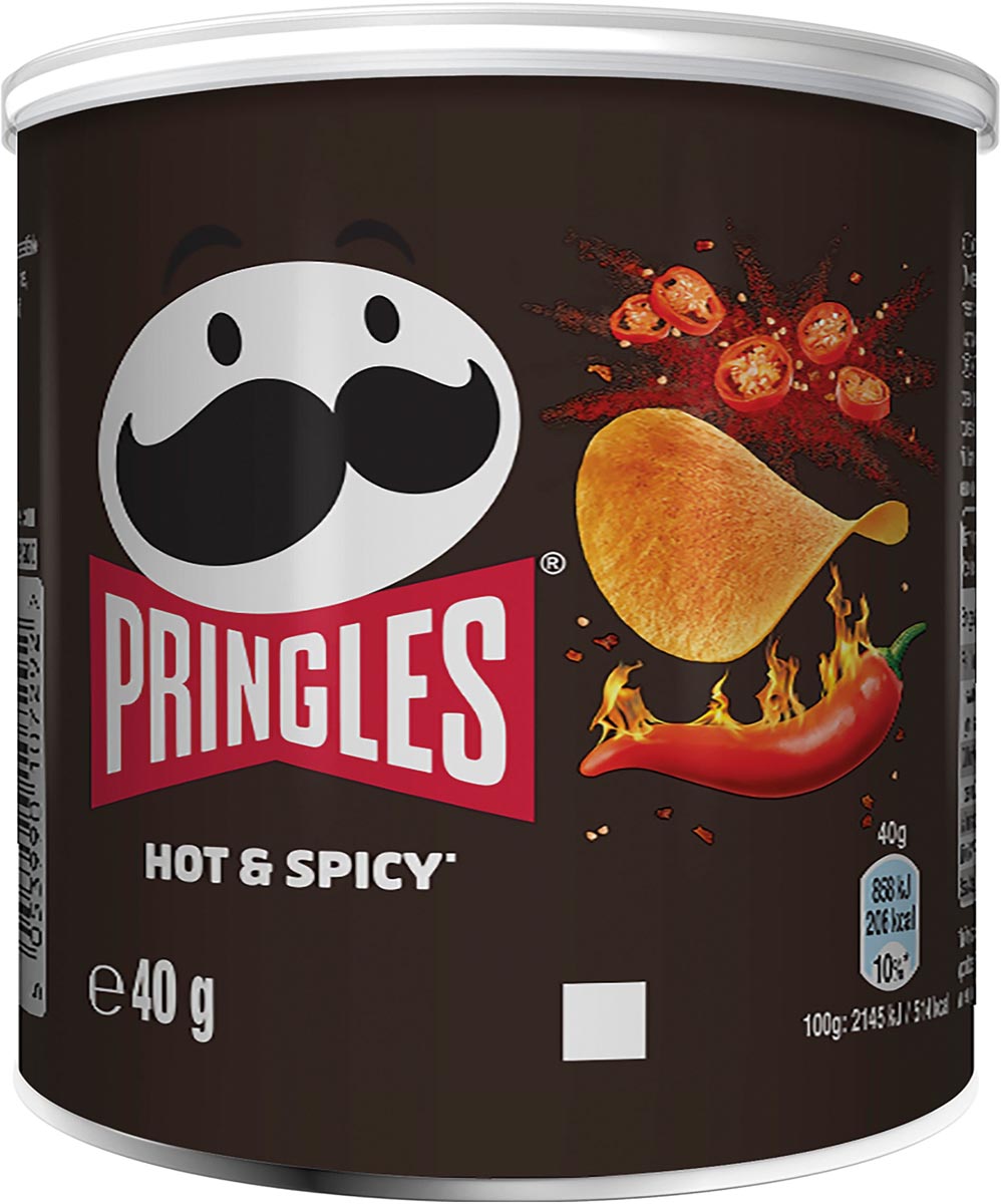 Pringles Hot & Spicy Pop & Go 40 gr