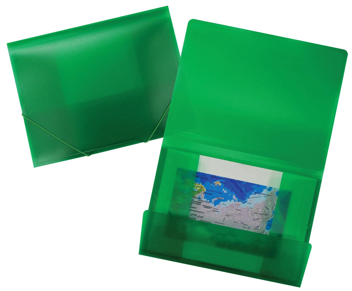 Beautone elastomap Frosted groen