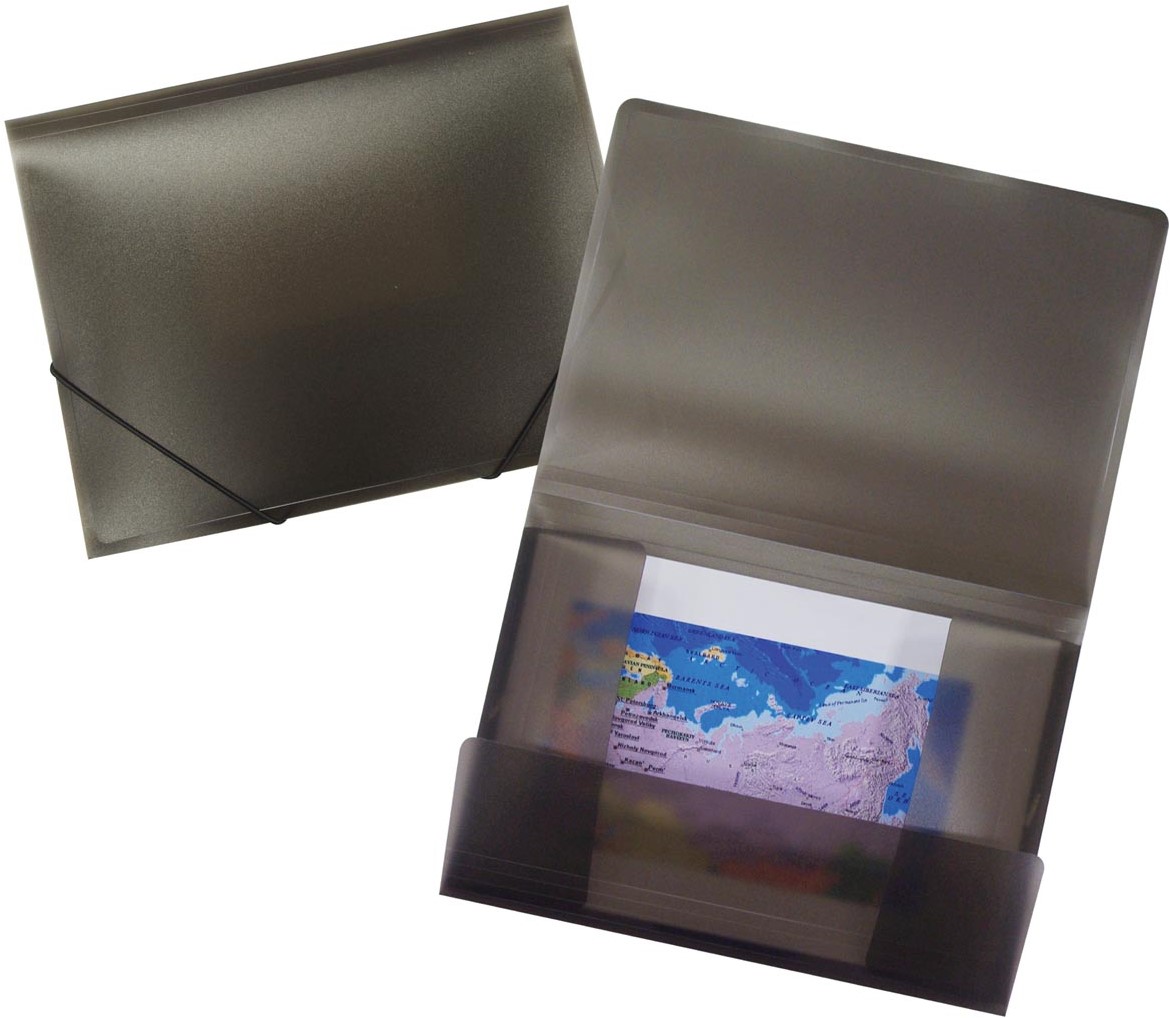 Dohe Classeur Scolaire Rabats Et élastiques Format Folio 26,5