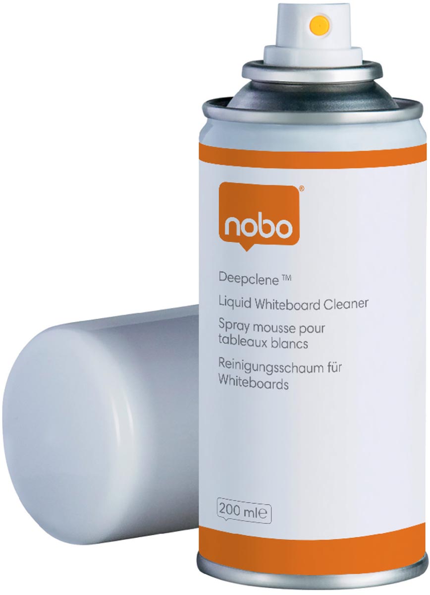 Nobo Deepclene reinigingsspray voor whiteboards 200 ml afbeelding
