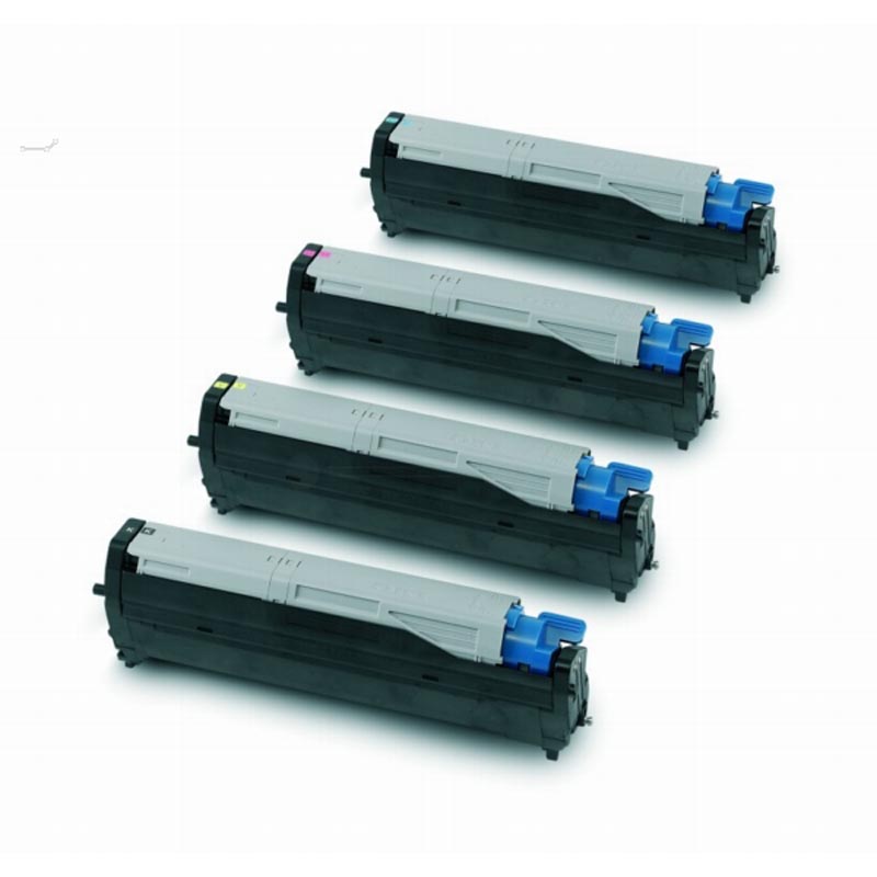 Oki Toner geel - 2500 pagina&apos;s - 43459329 afbeelding