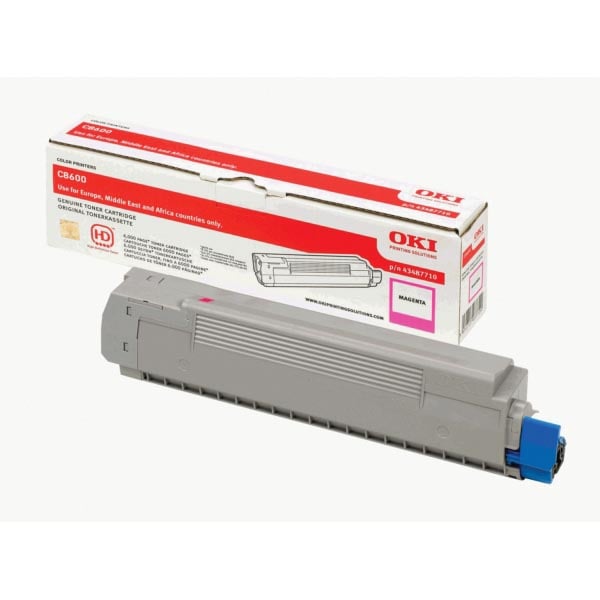 Oki Toner geel - 6000 pagina&apos;s - 43487709