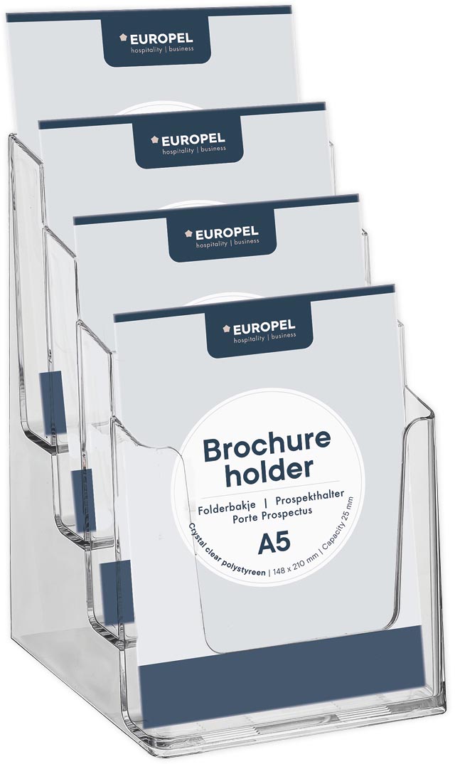 Europel folderhouder, 4 x ft A5