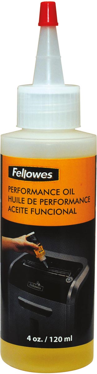 Fellowes olie voor papiervernietigers, 120 ml