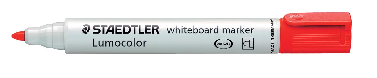 Staedtler Lumocolor whiteboardmarker rood afbeelding