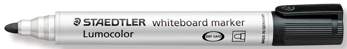 Staedtler Lumocolor whiteboardmarker zwart afbeelding