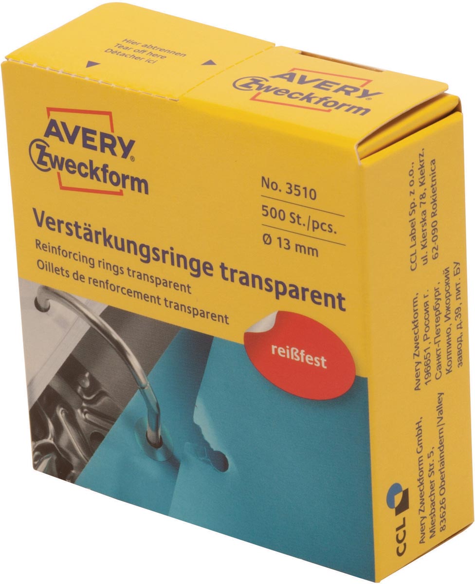 Avery Versterkingsringen transparant afbeelding