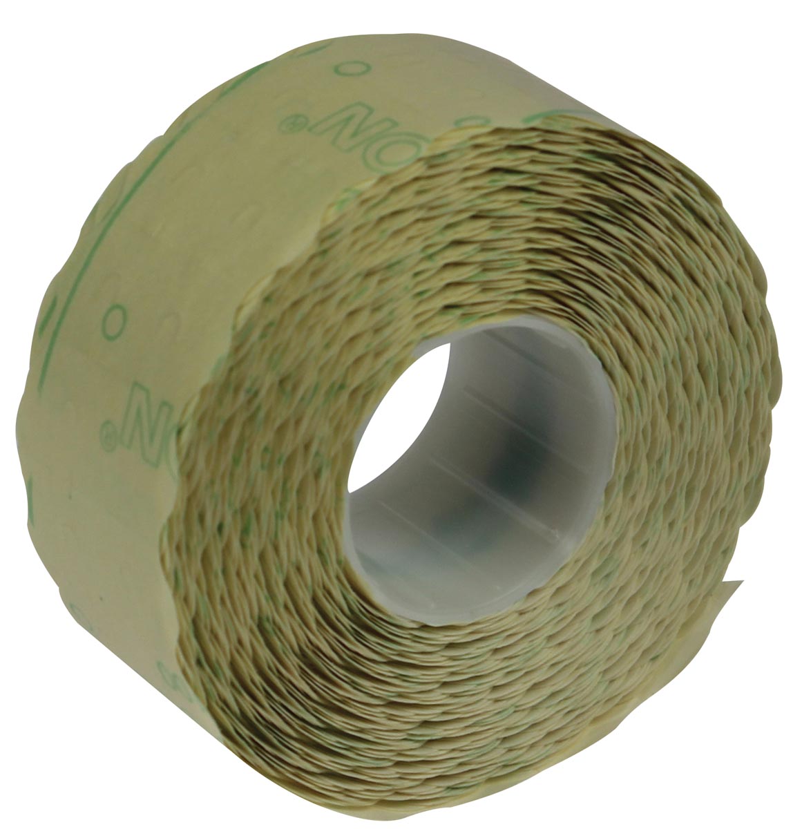 Etiketten voor prijstang Samark, ft 26 x 12 mm, permanent, pak van 12 rollen afbeelding