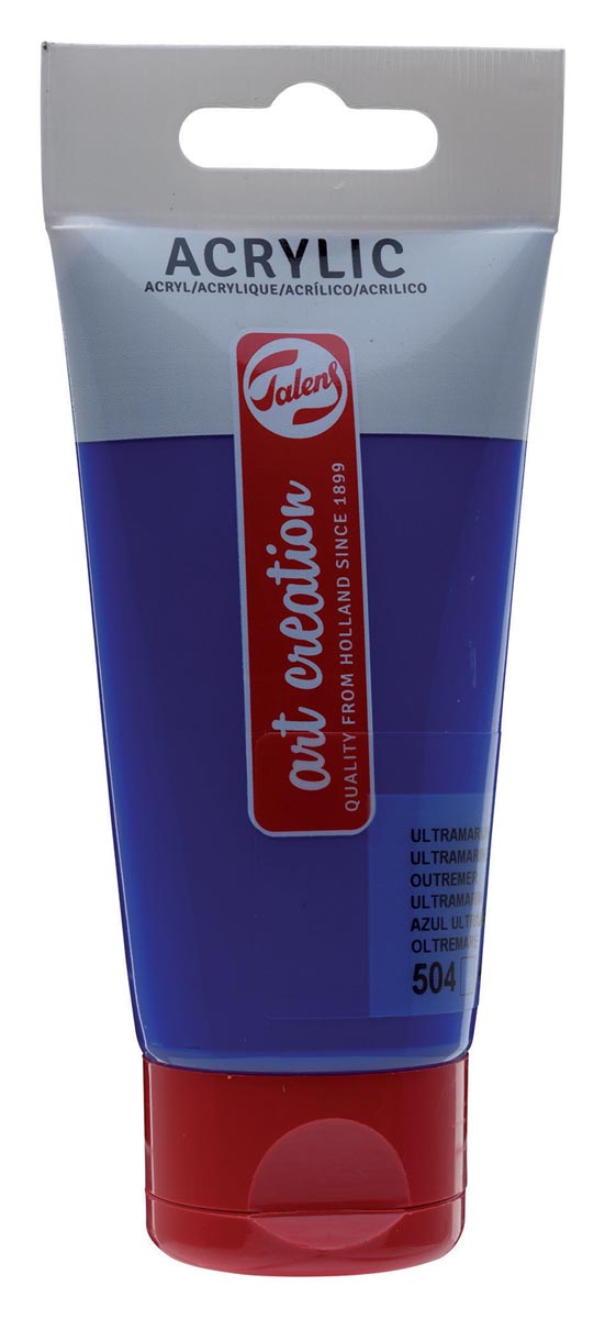 Talens Art Creation acrylverf tube van 75 ml, utlramarijn afbeelding