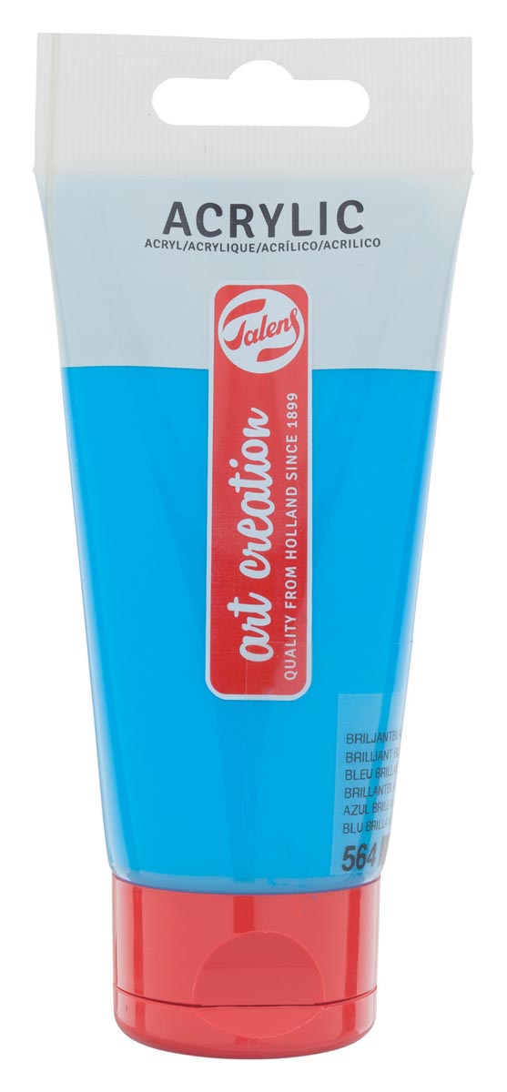 Talens Art Creation acrylverf tube van 75 ml, briljantblauw afbeelding