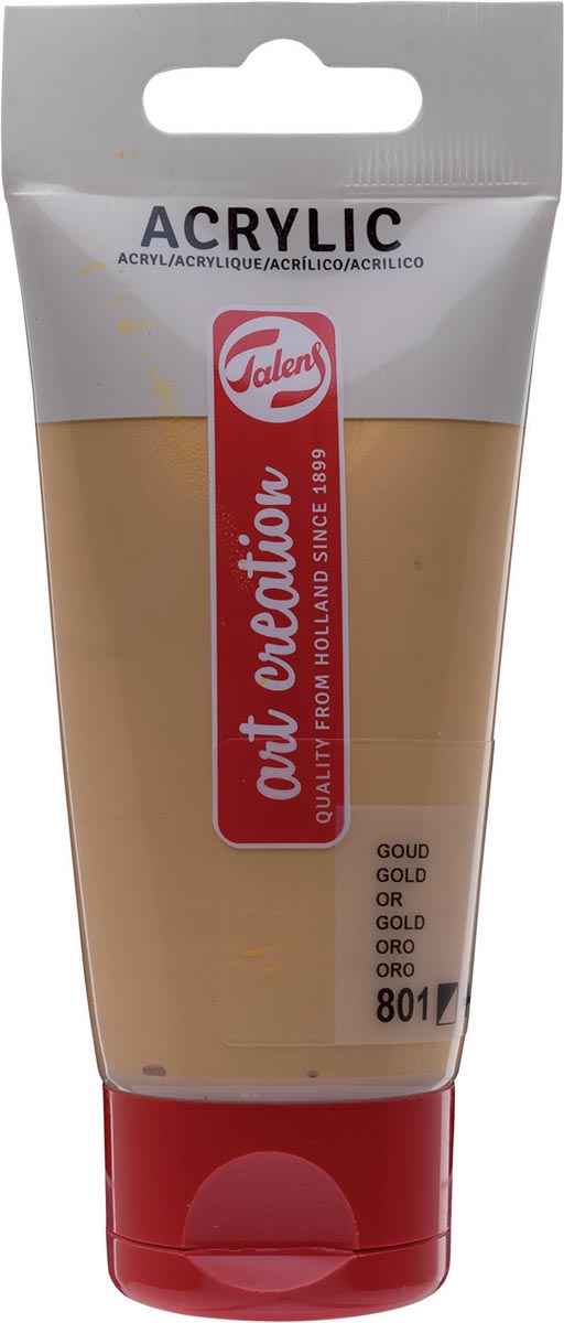 Talens Art Creation acrylverf tube van 75 ml, goud afbeelding