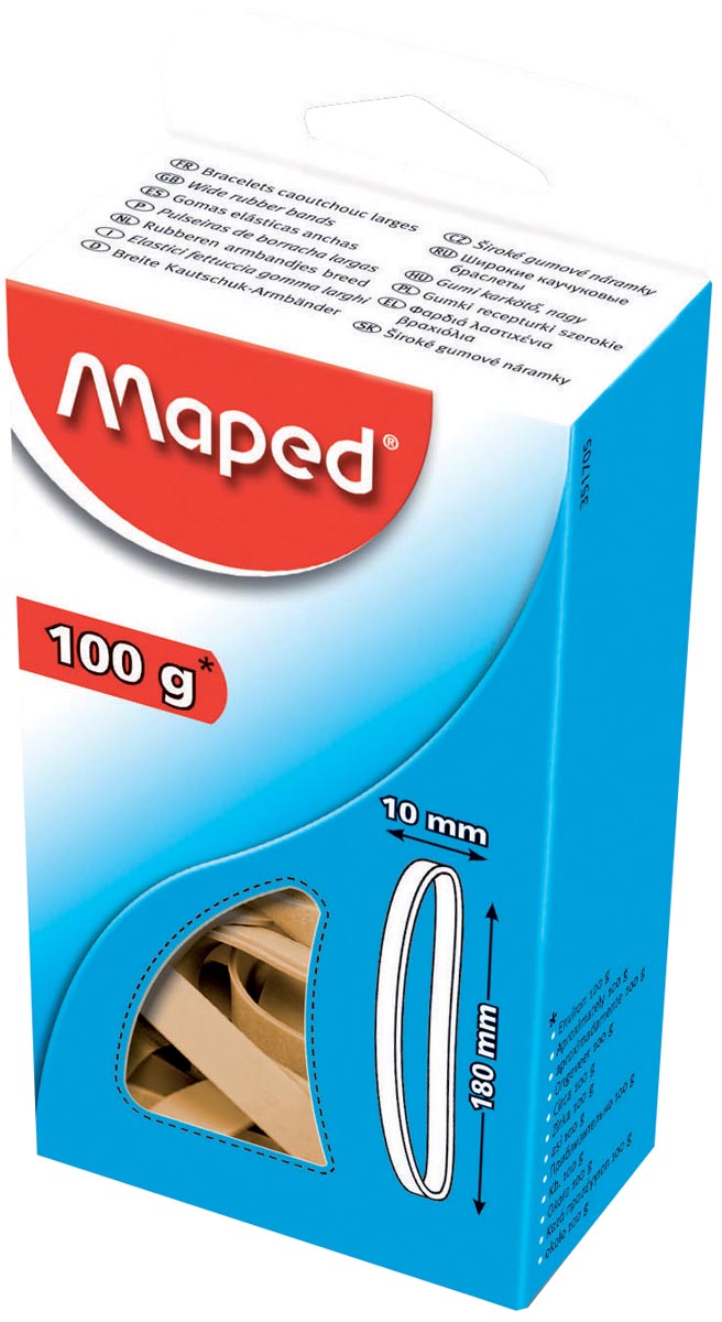 Maped elastieken 180 x 10 mm