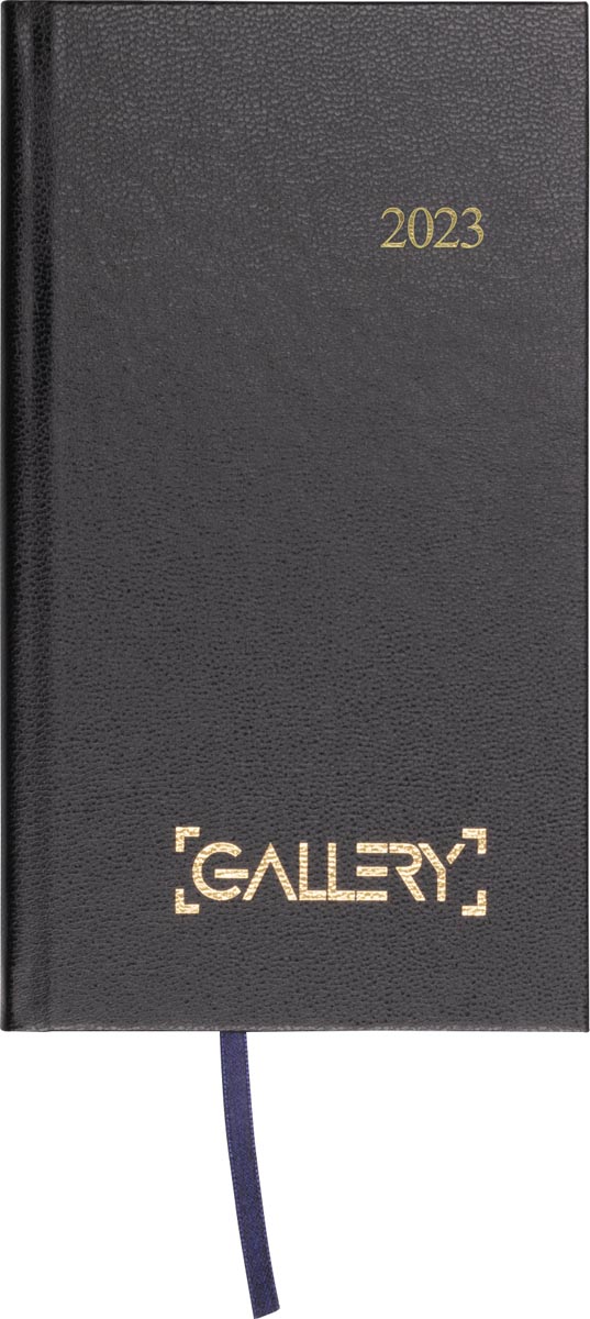 Gallery agenda, minitimer, 2023, zwart Gallery agenda, minitimer, 2023, zwart