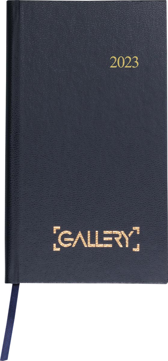 Gallery agenda, minitimer, 2023, blauw Gallery agenda, minitimer, 2023, blauw