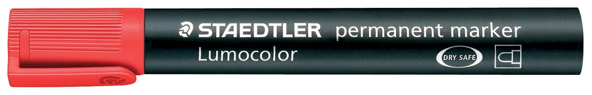 Staedtler Lumocolor 352, permanent marker, ronde punt, 2 mm, rood afbeelding