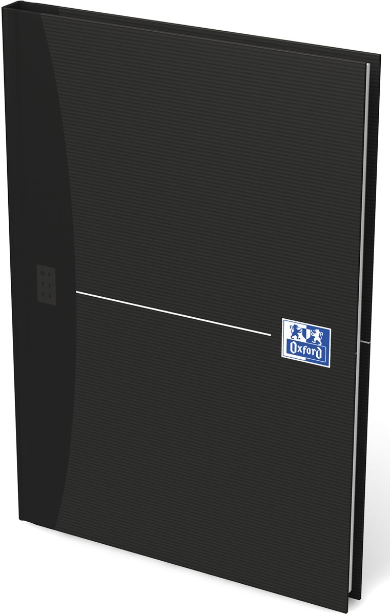 Oxford Office Essentials schrift, harde kaft, 192 bladzijden, gelijnd, ft A5, smart black Oxford Office Essentials schrift, harde kaft, 192 bladzijden, gelijnd, ft A5, smart black