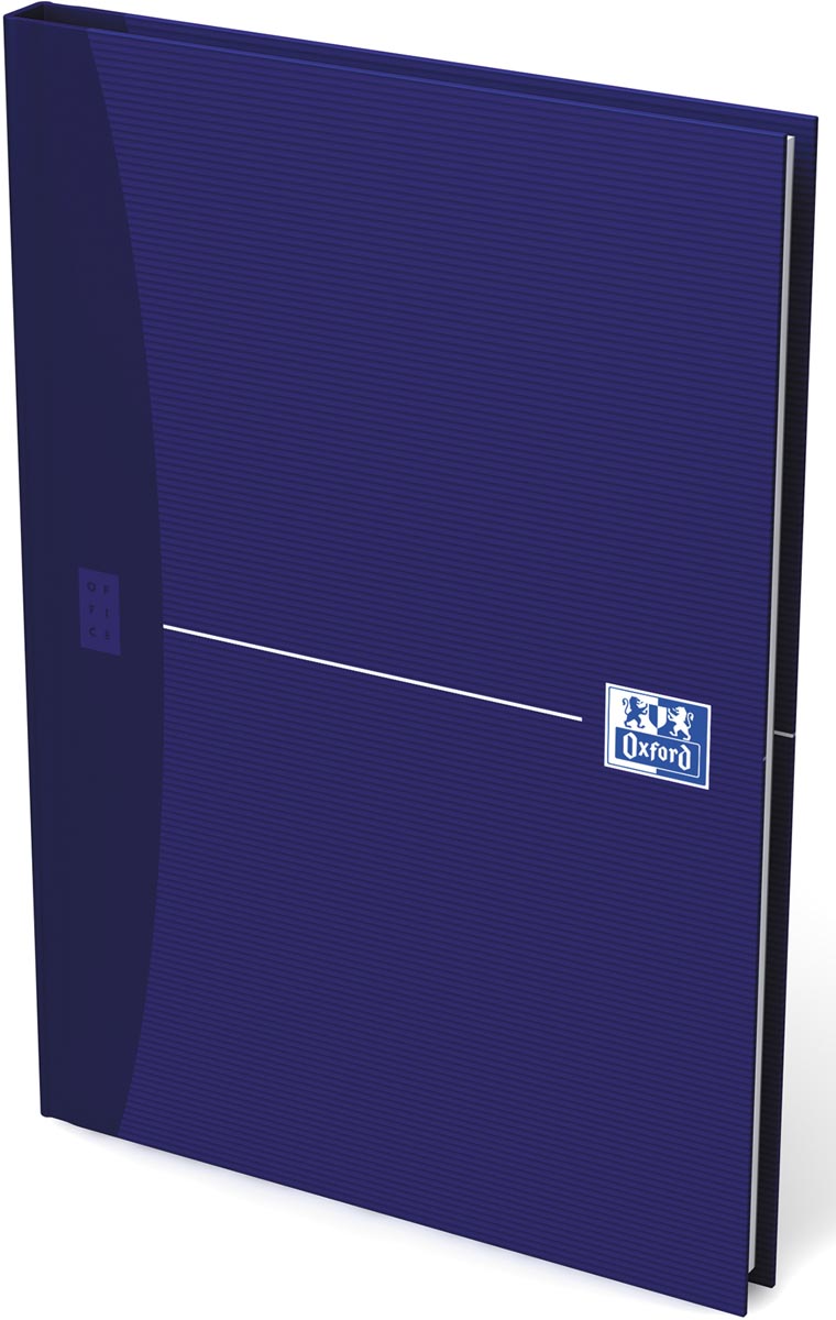 Oxford Office Essentials schrift, harde kaft, 192 bladzijden, gelijnd, ft A5, original blue Oxford Office Essentials schrift, harde kaft, 192 bladzijden, gelijnd, ft A5, original blue