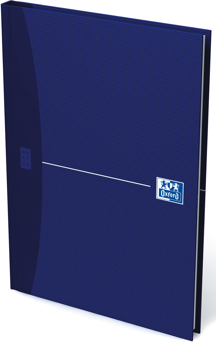 Oxford Office Essentials schrift, harde kaft, 192 bladzijden, gelijnd, ft A5, original blue Oxford Office Essentials schrift, harde kaft, 192 bladzijden, gelijnd, ft A5, original blue