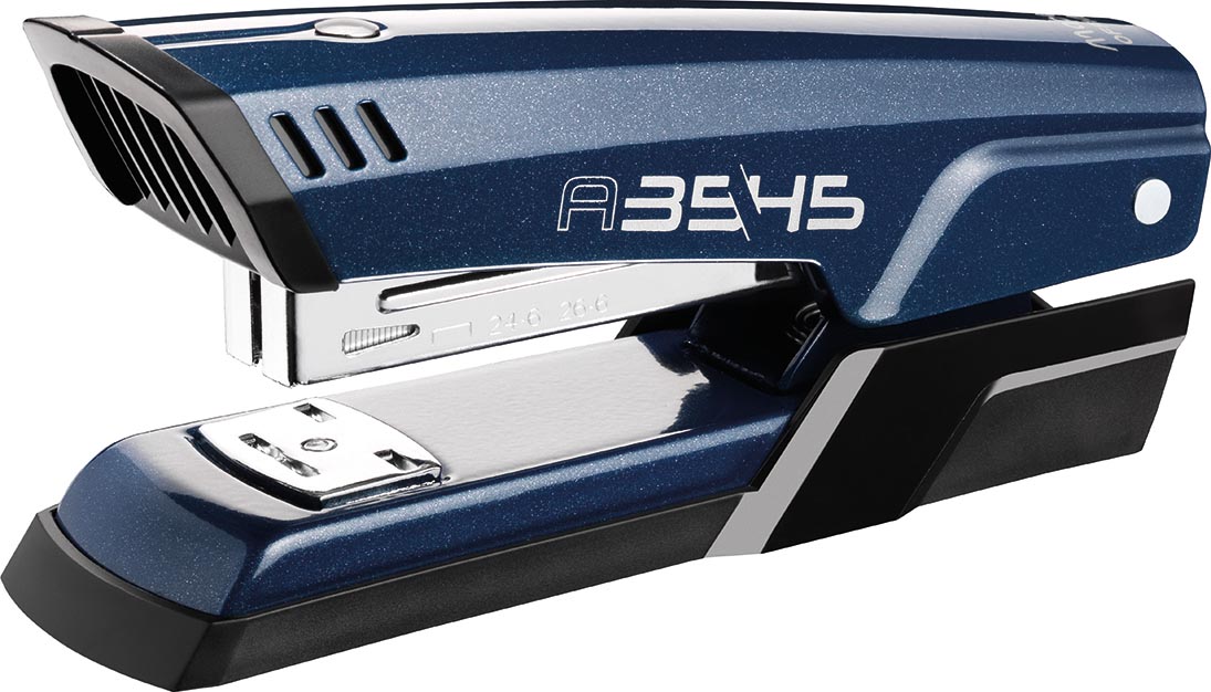 Maped nietmachine Advanced Metal, half strip, voor 24/6 en 26/6, 20 blad, blauw