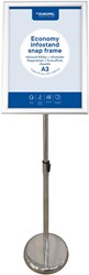 Europel standard sol info Economy, liste 25mm, ft A3, argent