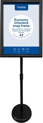 Europel standard sol info Economy, liste 25mm, ft A3, noir