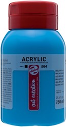 Talens Art Creation acrylverf flacon van 750 ml, briljantblauw