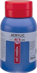 Talens Art Creation acrylverf flacon van 750 ml, phtaloblauw