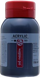 Talens Art Creation acrylverf flacon van 750 ml, ivoorzwart