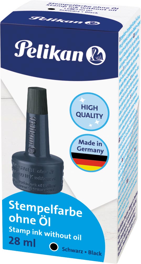 Pelikan stempelinkt zwart afbeelding