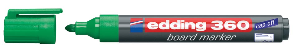 edding whiteboardmarker 360 groen afbeelding