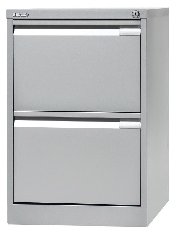 Bisley Hangmappenkast Ft 711 X 47 X 622 Cm H X B X D 2 Laden Zilverkleurig huismerk kopen in de aanbieding