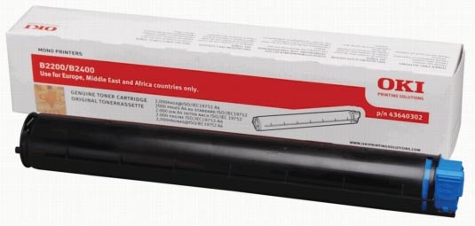 Oki Toner Kit - 2000 pagina's - 43640302