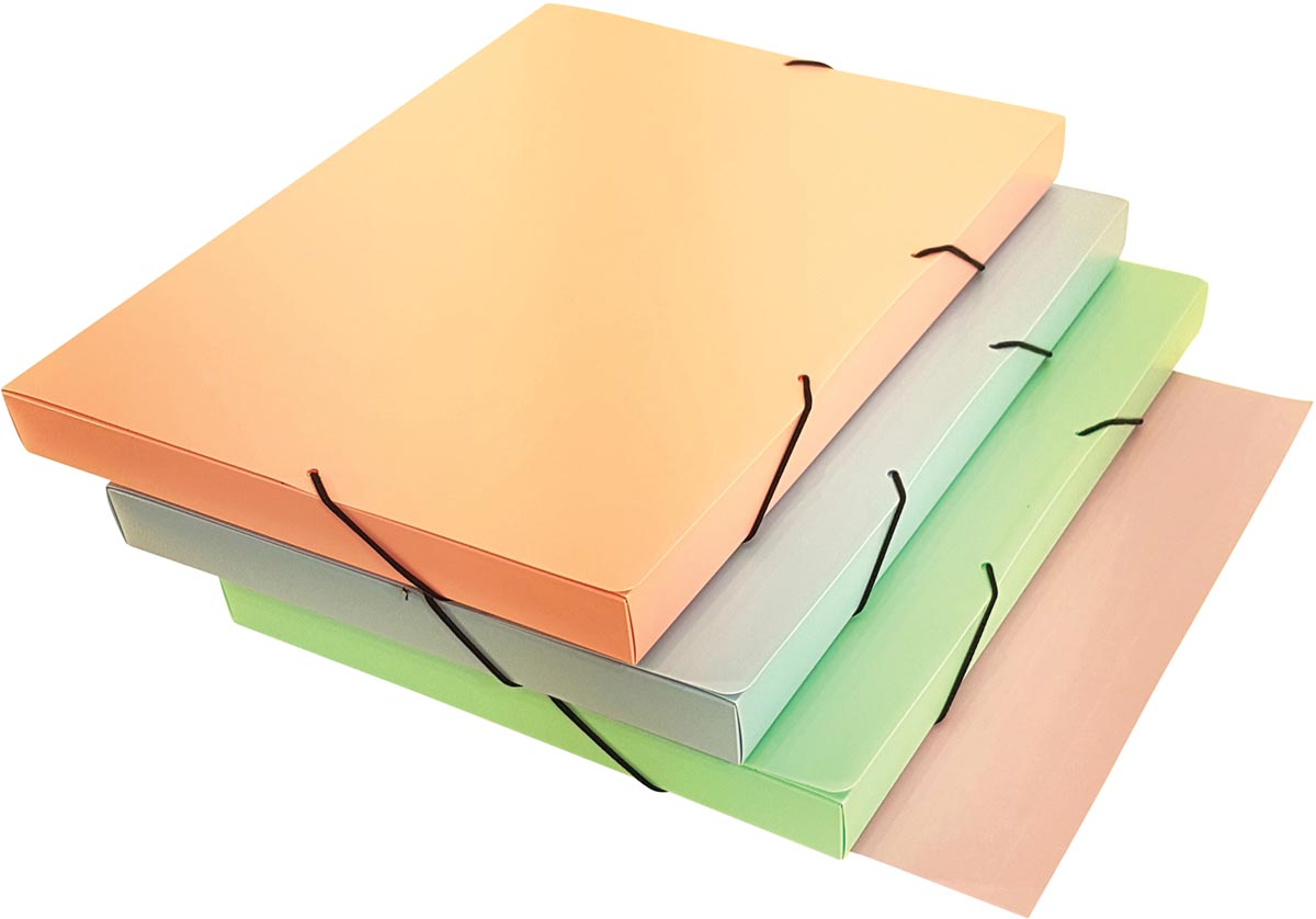 Bronyl elastobox Pastel, geassorteerde kleuren Bronyl elastobox Pastel, geassorteerde kleuren