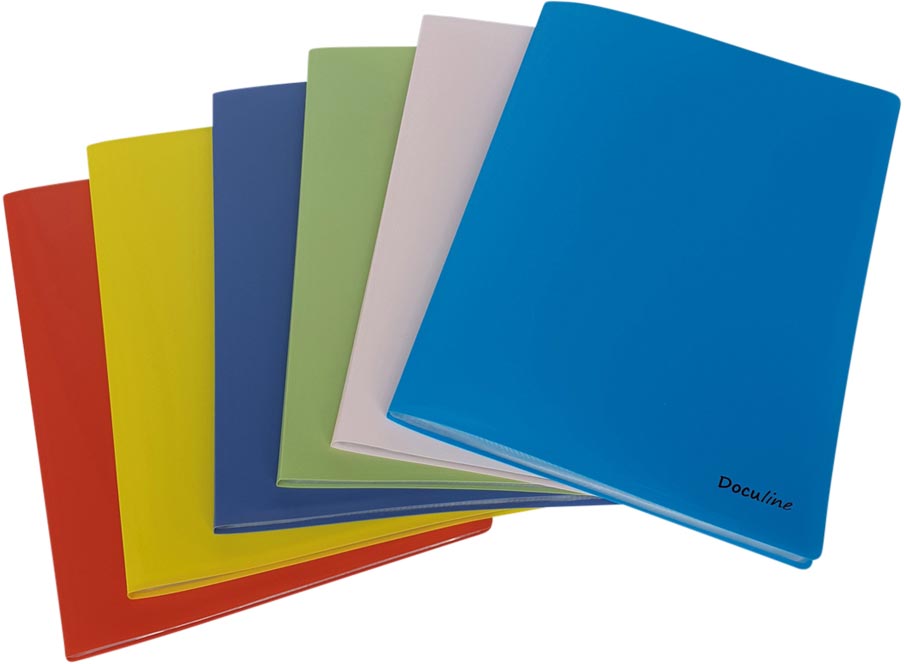 Bronyl Sorbet showalbum ft A4,, uit PP, 50 tassen, assorti