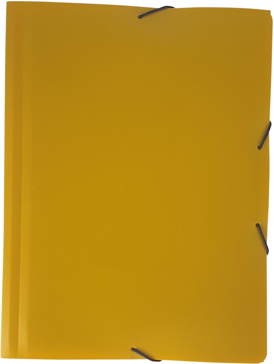 Bronyl Nature elastomap, voor ft A5, uit PP, mosterdgeel