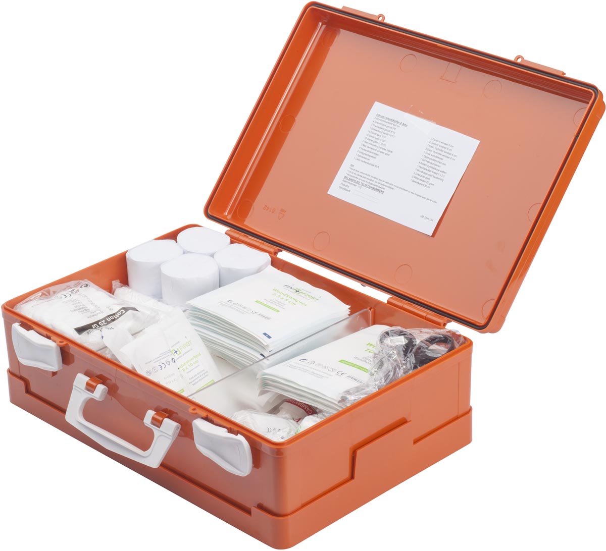 Verbandkoffer A5, met klem, ft 40 x 30 x 15 cm