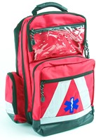 Inbind Rugmetaal EHBO-rugtas, met modulaire indeling voor de professional, rood bij ...