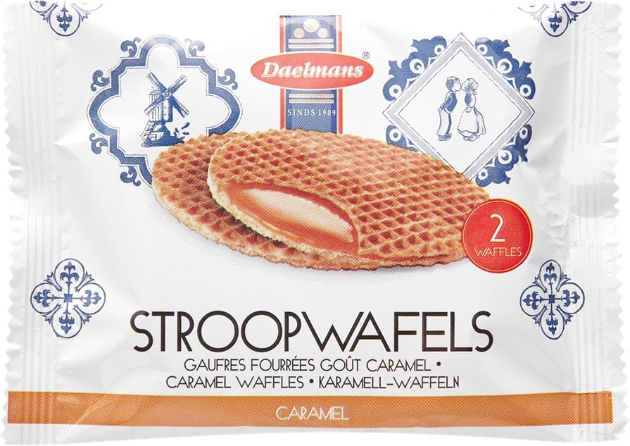 Daelmans stroopwafels, per 2 verpakt, 2 x 39 g