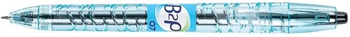 Pilot B2P gelroller, intrekbaar, medium punt, 0,4 mm, zwart