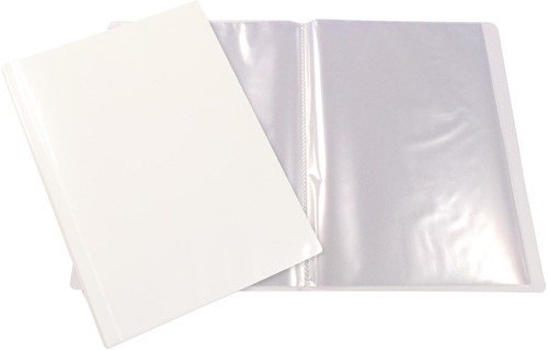 Beautone personaliseerbaar showalbum, A4, 60 tassen, wit