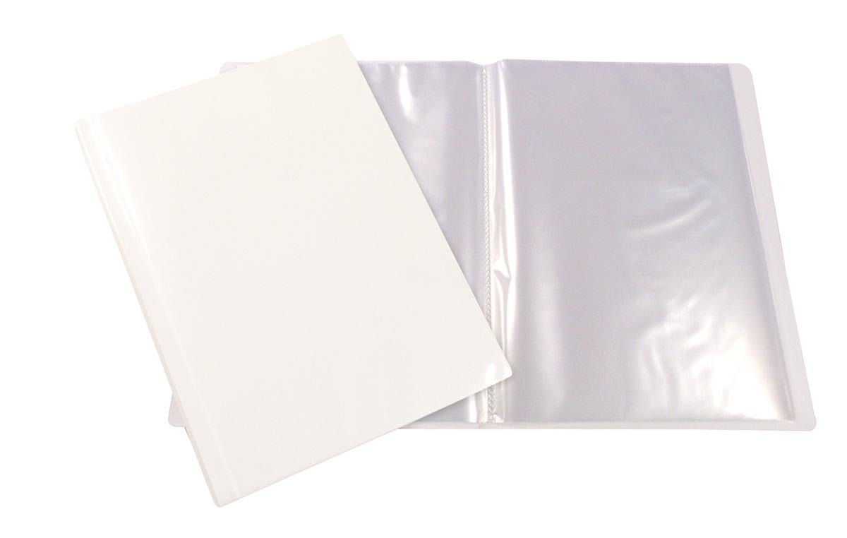 Beautone personaliseerbaar showalbum, A4, 60 tassen, wit afbeelding