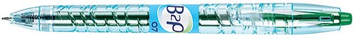 Pilot B2P gelroller, intrekbaar, medium punt, 0,4 mm, groen